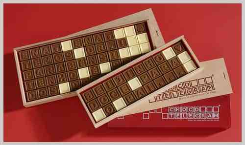 Telegramas de chocolate: díselo de la manera más dulce 1 Telegramas de Chocolate