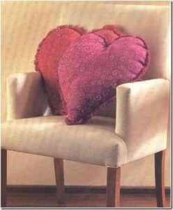 Cojin-de-corazon Cojin de corazon