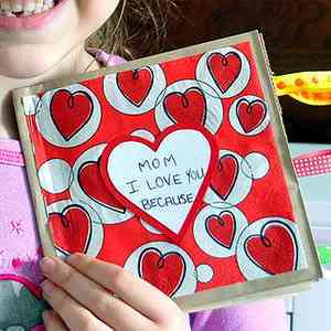 Regalos para San Valentín. Demuestra a mamá todo tu amor con manualidades fáciles como esta