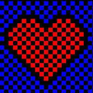 corazon optical illusions and love 1