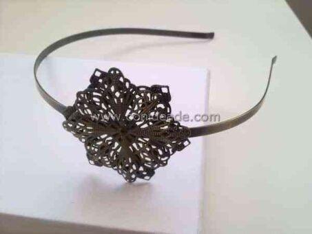 Diadeda vintage flor doble 1 Diadeda vintage flor doble 1