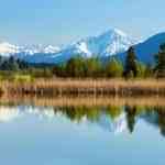Viaje de novios. Destino; Alemania paisajes de naturaleza forggensee en alemania