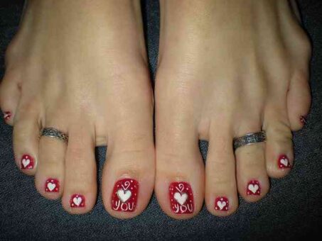 Uñas decoradas. Tendencia 2013 2 pies