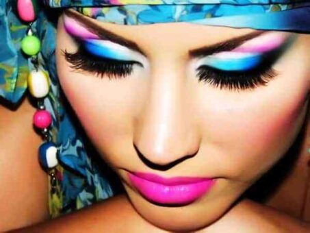 Look azul para verano 2 maquillaje