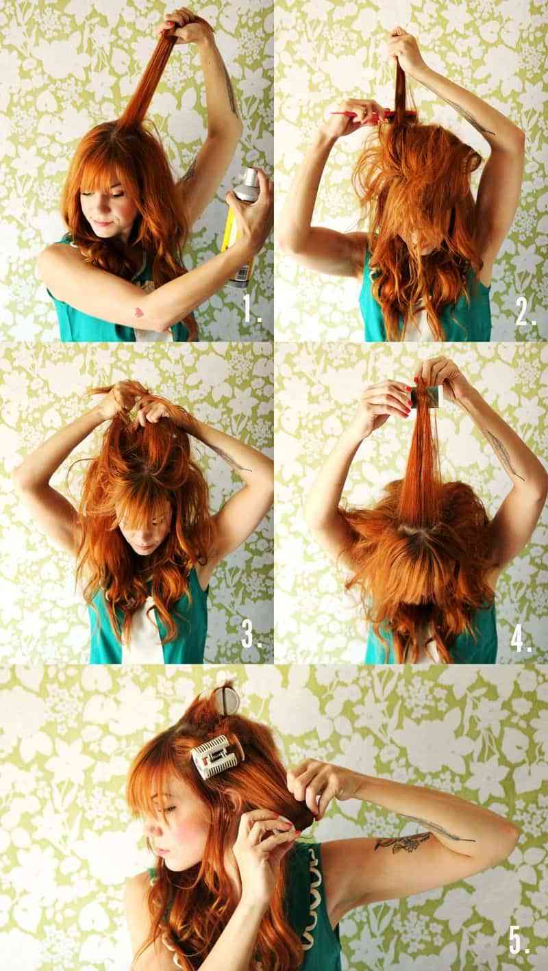Peinado a lo Dolly 1 paso