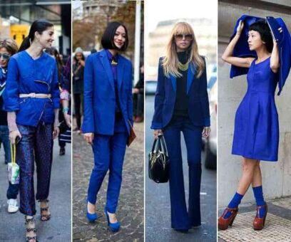Look azul para verano 1 trajes