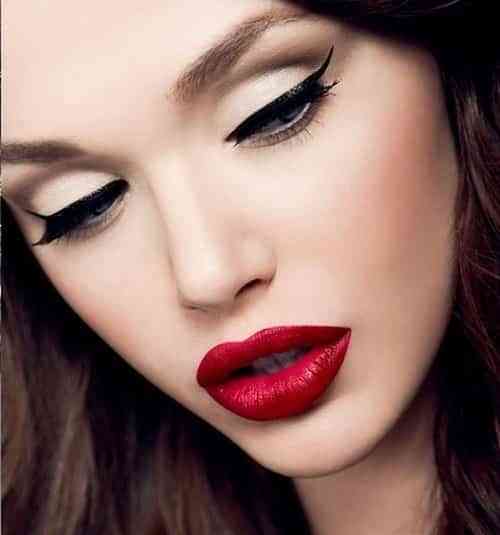 Maquillaje para look Pin up 2 maquillaje