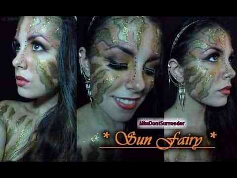 Idea disfraz de hada 1 maquillaje