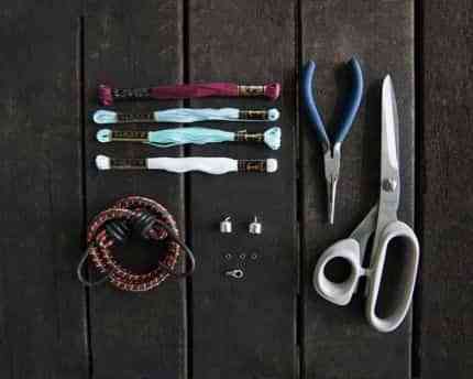 DIY: Idea para hacer pulseras de hilo 2 material