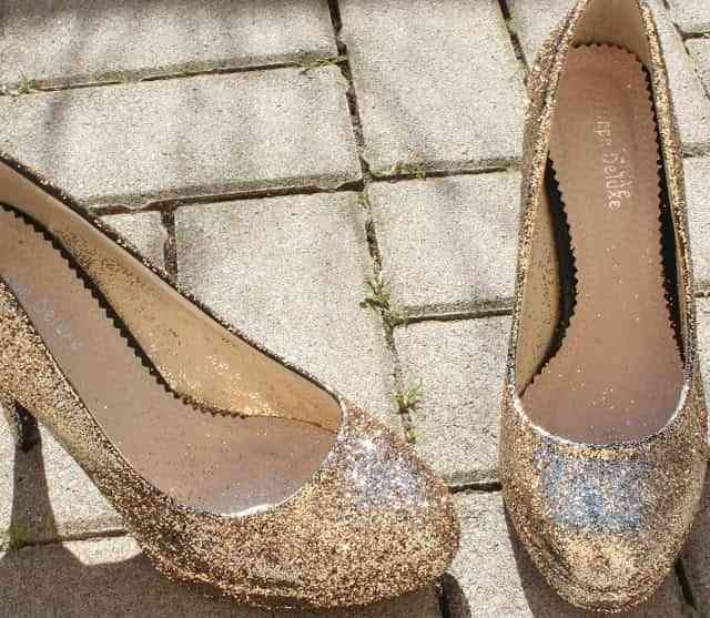 DIY: Tacones de fiesta con purpurina 1 tacones de fiesta