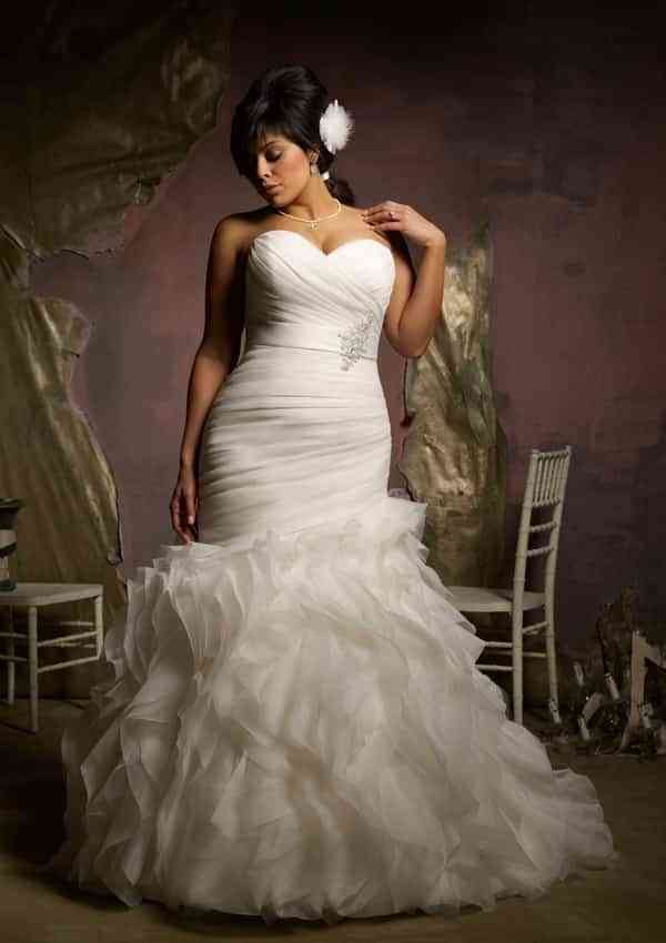 Tallas especiales: Colección vestidos de novia Mori Lee 3 vestido novia talla especial 2