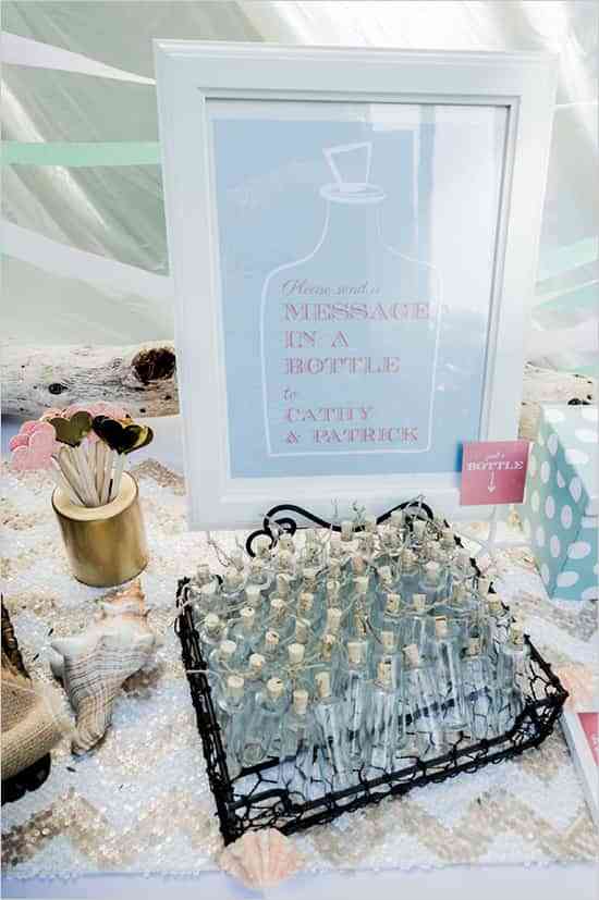 6 ideas originales para una boda temática ¡en el mar! 4 Fuente: weddingchicks.com
