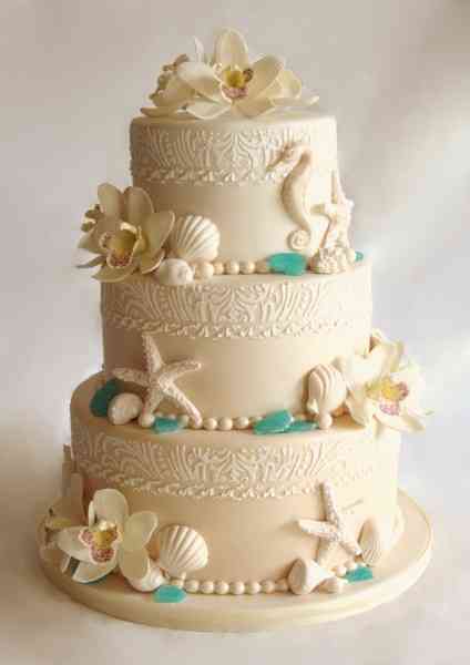 6 ideas originales para una boda temática ¡en el mar! 5 Fuente: cakeswebake.com