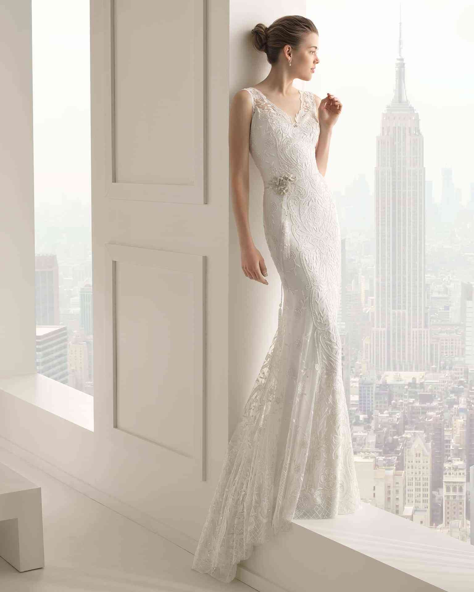 Colección de Novia Rosa Clará 2015 3 vestido de novia