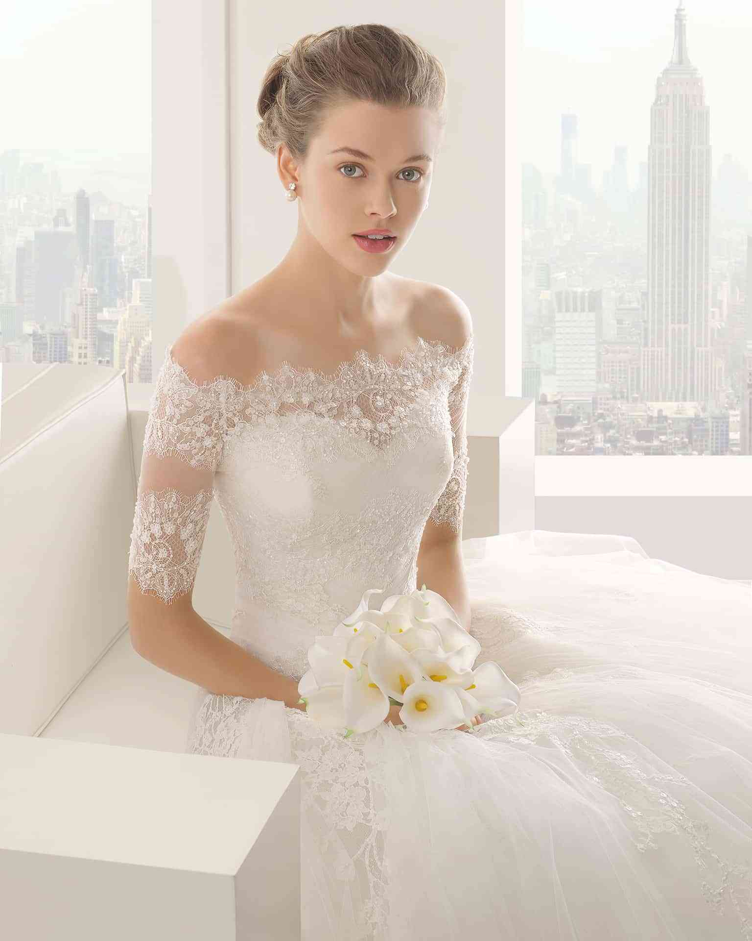 Colección de Novia Rosa Clará 2015 5 vestido de novia