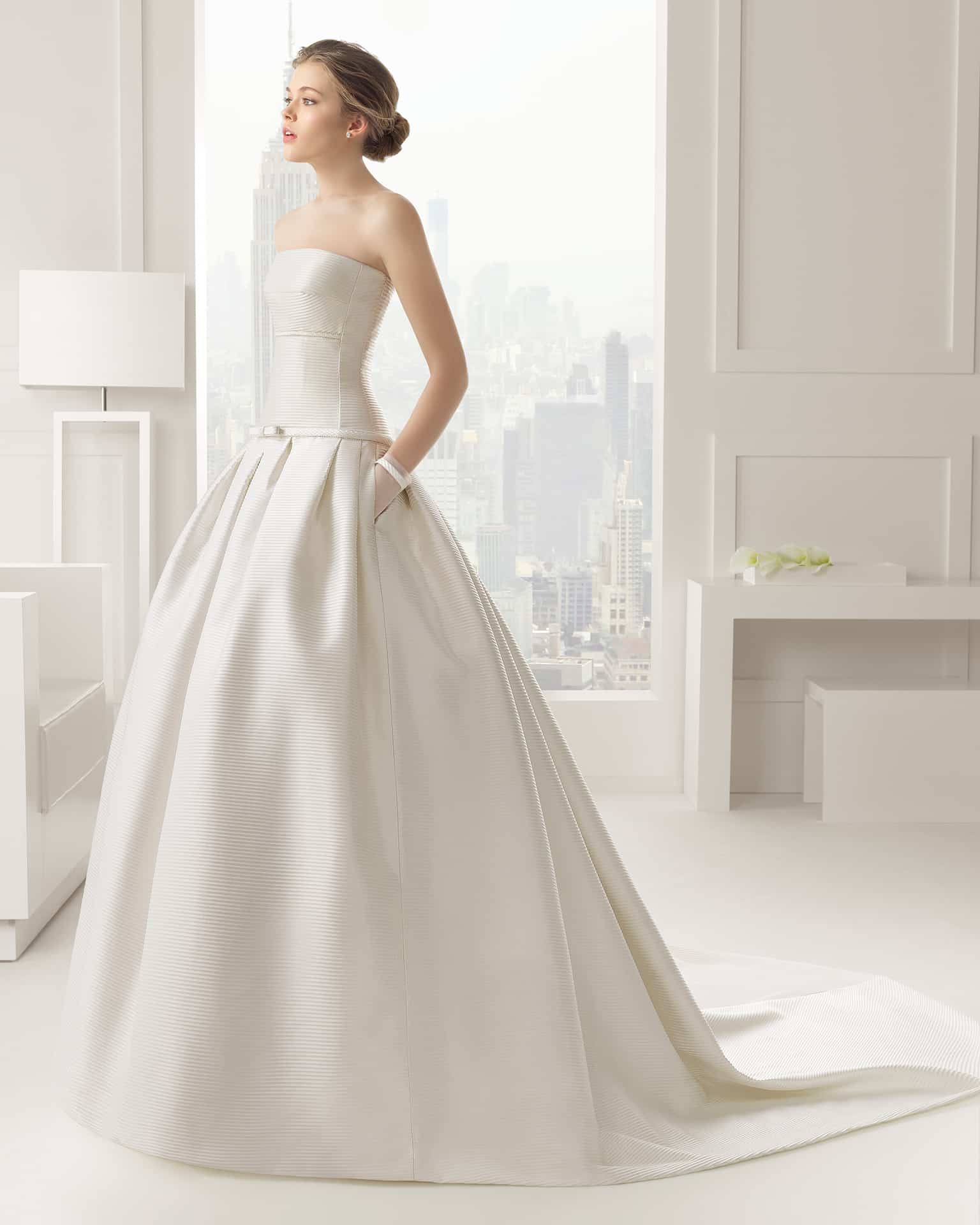 Colección de Novia Rosa Clará 2015 2 vestido de novia