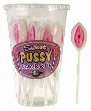 Dulces eróticos: piruleta bilabial 1 piruletas