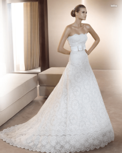 Modelo Idilio Pronovias 2011