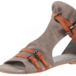 Sandalia Ante con Hebillas Camel Pull Bear