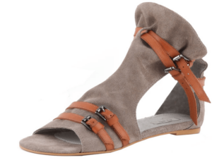 Sandalia Ante con Hebillas Camel Pull Bear