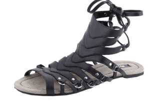 Sandalias Negras Pull Bear