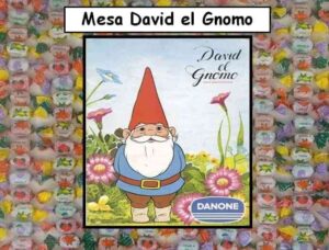 cartel mesa bodas David el Gnomo