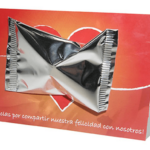 Galletas de la suerte para tu boda 2 Galletas de la suerte en una tarjeta