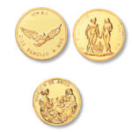 Arras para tu enlace 4 Arras bíblicas en oro 18 kilates 2