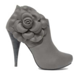 Botines de Blanco,todo tacón 2 Botines de Blanco 1