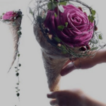 Ramos de novia de rosmelias 2 Ramo de novia de rosmelia malva