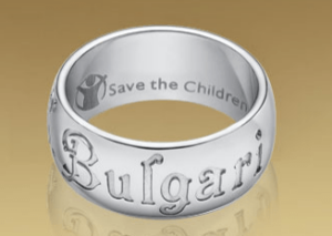 Anillo de Bulgari para Safe the children 2