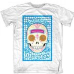 Camiseta para Halloween: el día de los muertos de Beast Brothers 1 Camiseta Halloween el día de los muertos azul