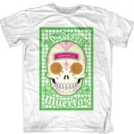 Camiseta para Halloween: el día de los muertos de Beast Brothers 4 Camiseta Halloween el día de los muertos verde