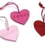 Corazones de fieltro sweet