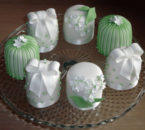 pastel de bodas individual