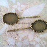 Complementos: Diademas y horquillas vintage 1 Horquillas vintage camafeo