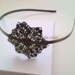 Complementos: Diademas y horquillas vintage 3 Diadeda vintage flor doble 1