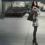 Moda otoño 2012 DKNY con Ashley Greene 14 moda DKNY otoño 11