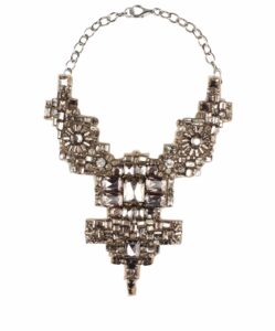 SS14 AMEN gem embroidery necklace 243