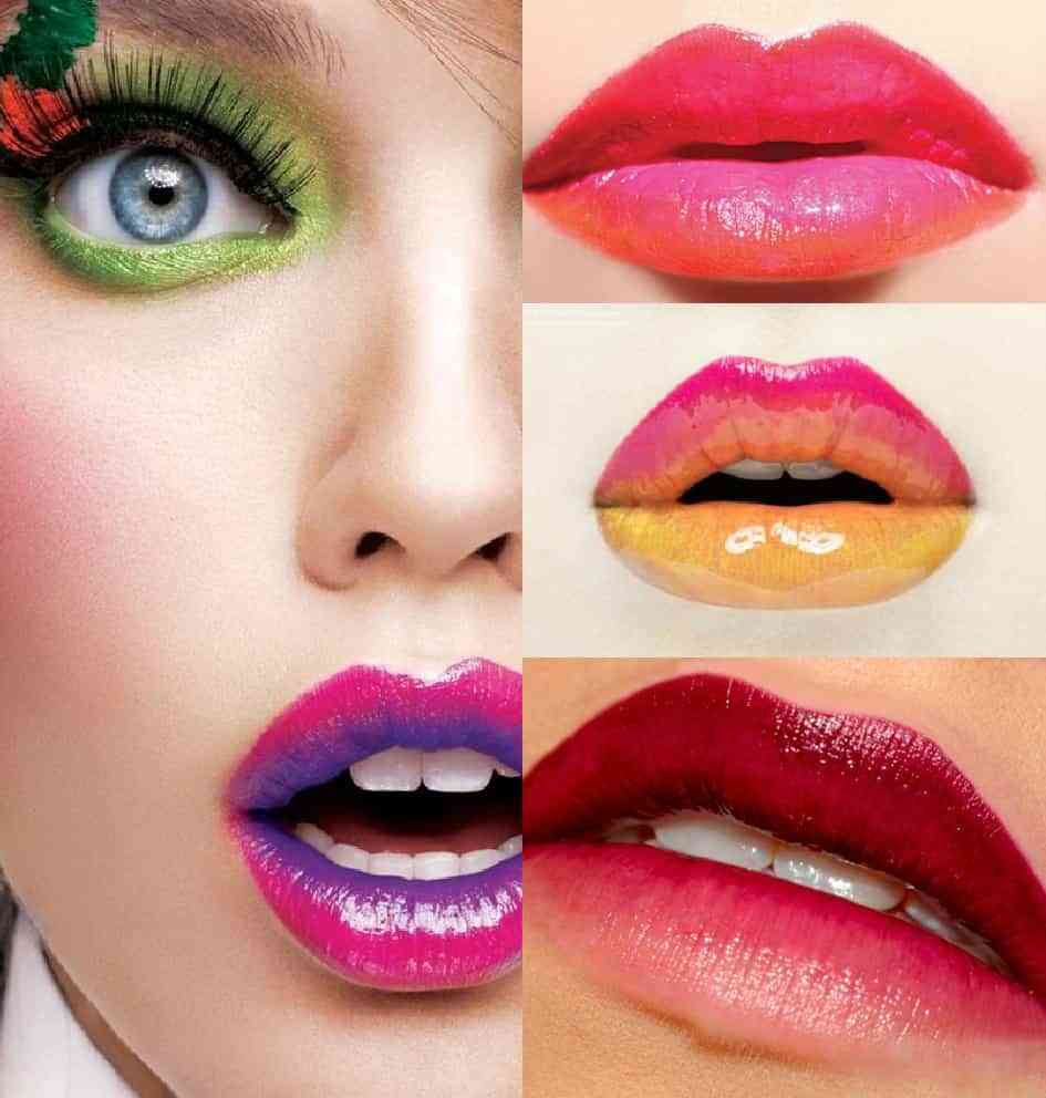 Labios Bicolores: Tendencia verano 2014 1 labios