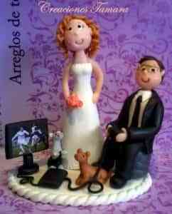 adornos para pasteles de bodas