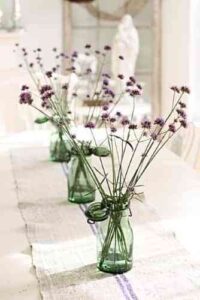 centro de mesa natural