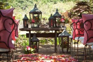 Decorar una boda al aire libre