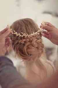 Adornos para peinados de novia