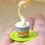 Unos anillos muy divertidos 5 Anillo helado