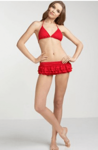 Bikini rojo jiucy couture