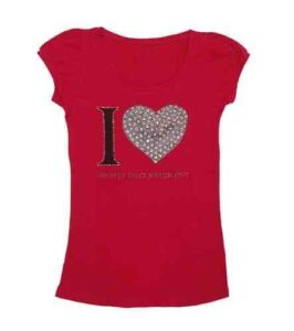 Camiseta de San Valentin Stradivarius