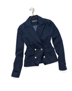 Chaqueta azul marino Zara