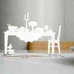 Decoración para San Valentín 2 Manteles troquelados