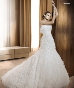 Modelo Farandula Pronovias 2011